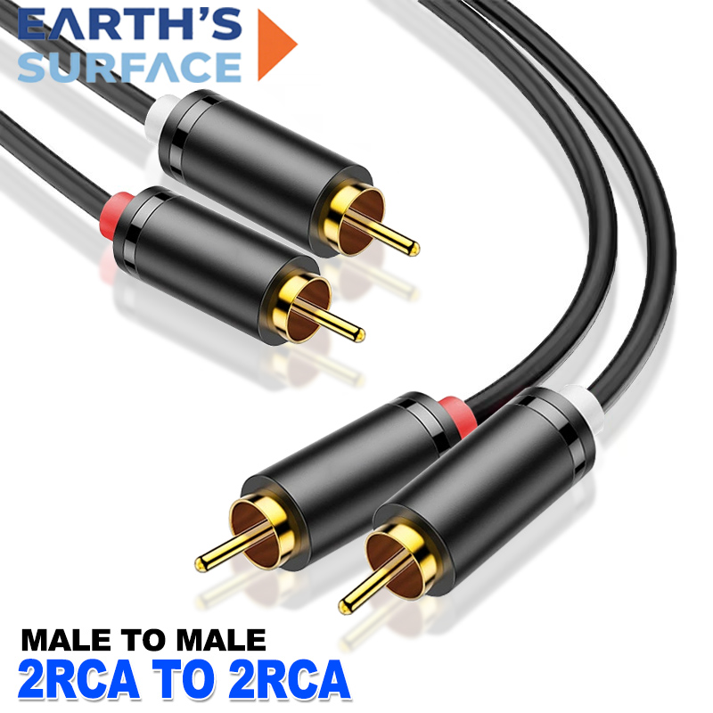 Audio Home Cinema - Dual RCA Cable HIFI Stereo 2