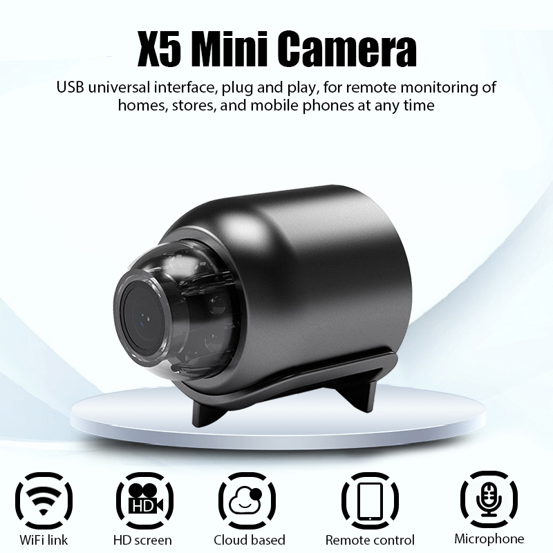 Mini Camera 1080P Full HD WiFi - Home Cinema Wireless recension och pris