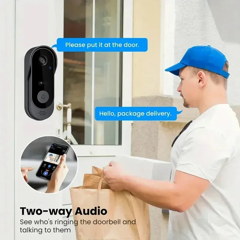 Smart Wireless Video Doorbell  - Home Cinema Wireless recension och pris