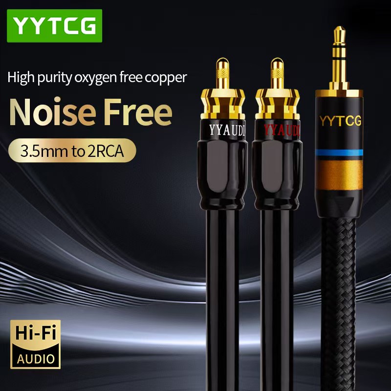 YYTCG RCA Cable HiFi Stereo 3. - Audio Home Cinema recension och pris