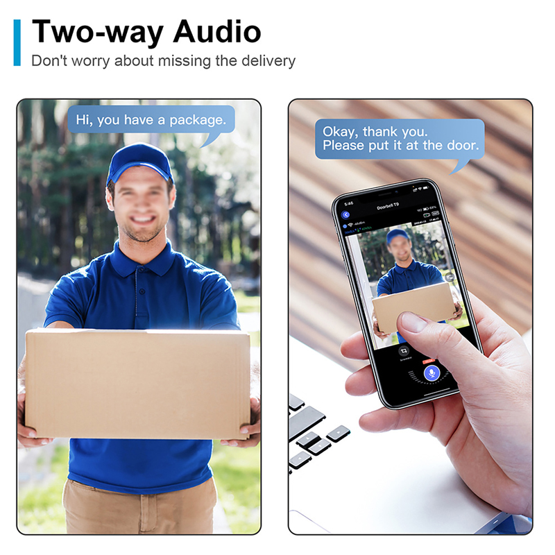 WiFi Smart Video Doorbell Came - Home Cinema Wireless recension och pris