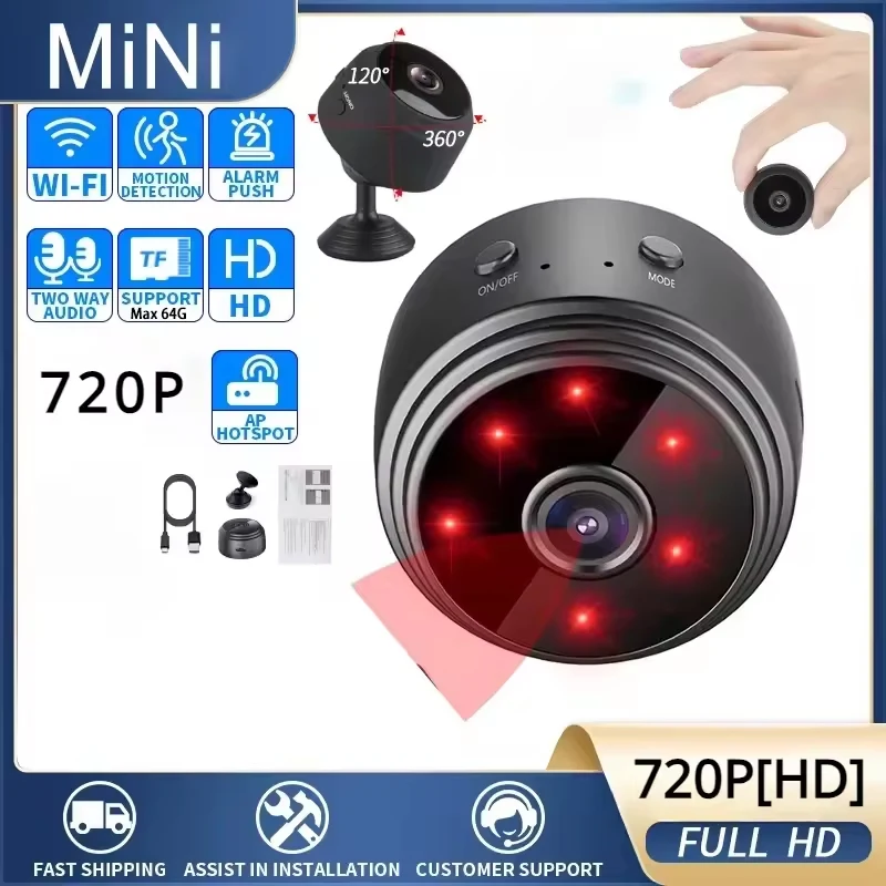 Wireless WiFi Camera A9 Mini V - Home Cinema Wireless recension och pris