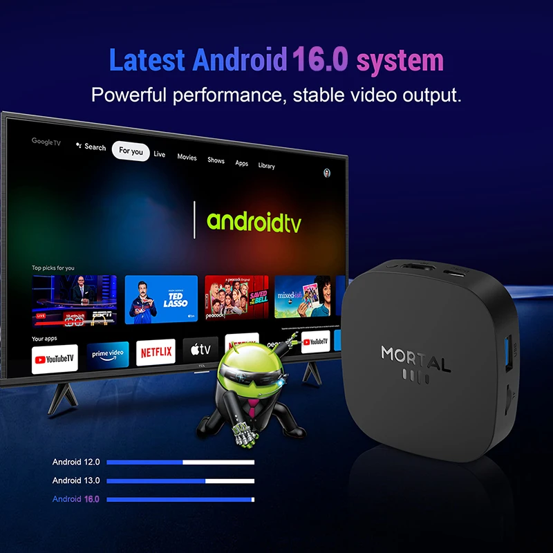 2026 New T1+ 8K HD TV Box Andr - Home Cinema Tv recension och pris