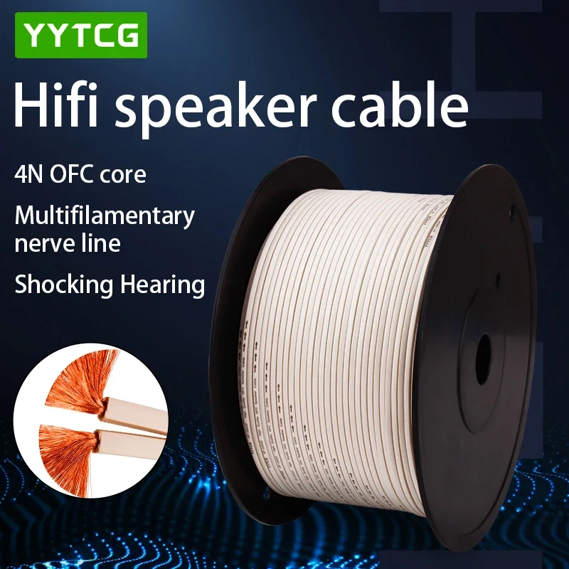 YYTCG DIY Loud Speaker Cable H - Audio Home Cinema recension och pris