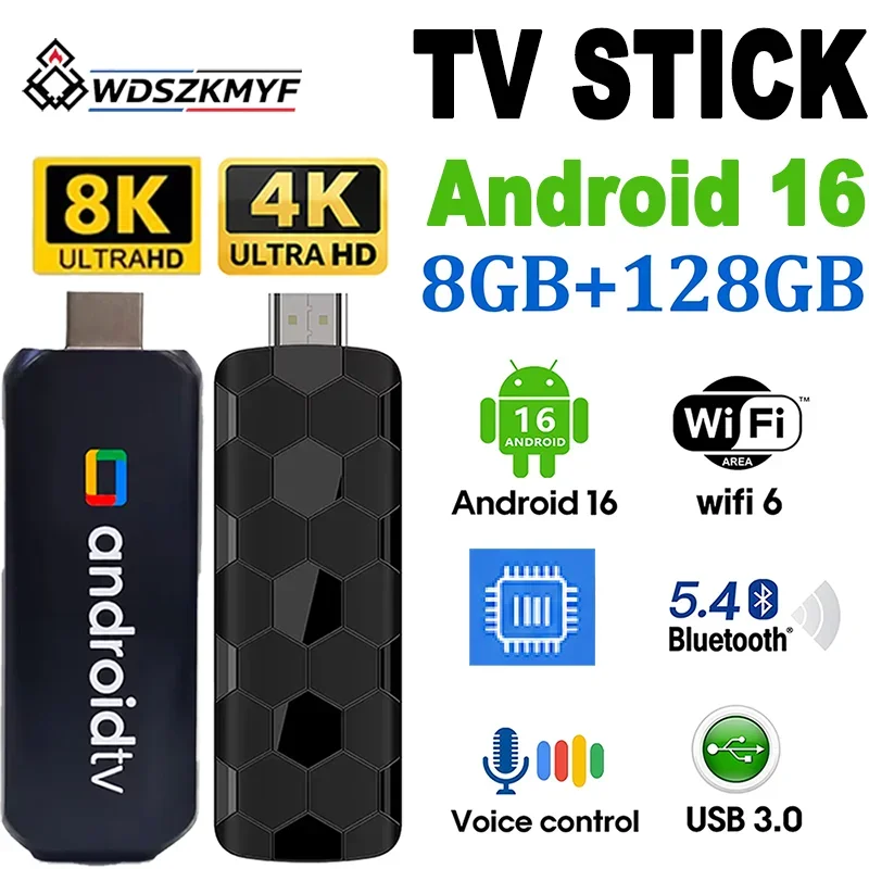 New 8GB+128GB Android 16 Smart - Home Cinema Wireless recension och pris