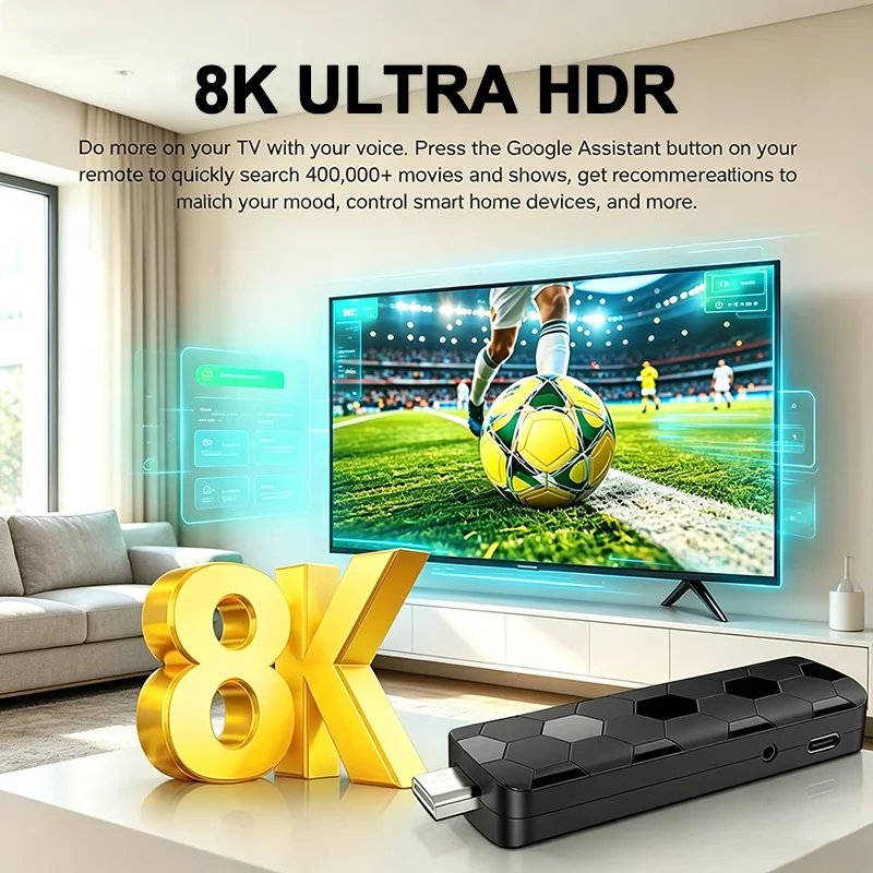 New 8GB+128GB Android 16 Smart - Home Cinema Wireless recension och pris